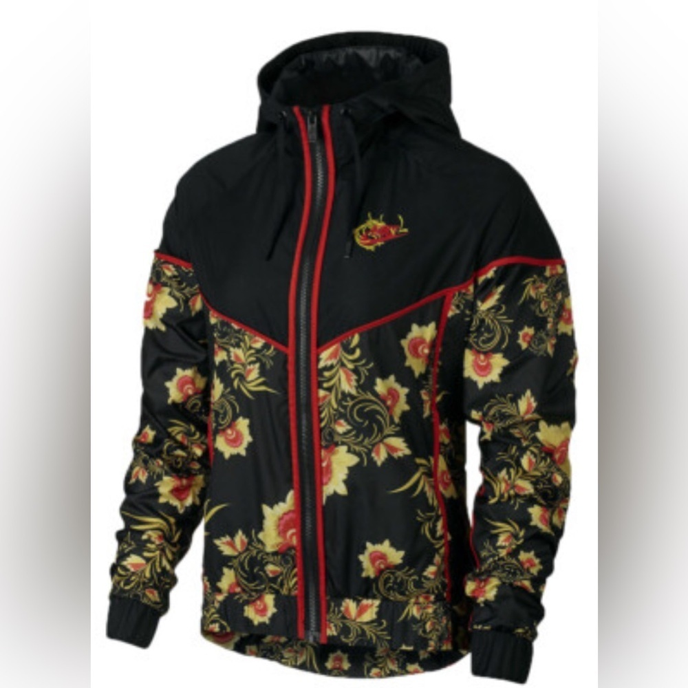Nike floral Windrunner Jacket